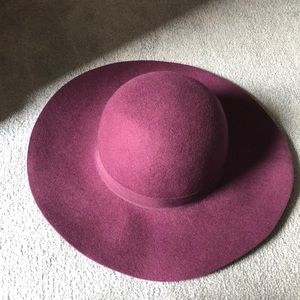Purple hat from Charming Charlie
